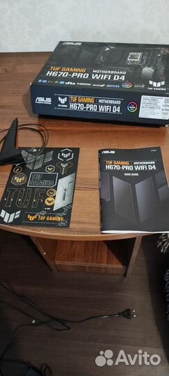 Материнская плата asus TUF gaming H670-PRO