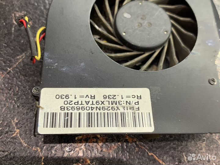Вентилятор ноутбука Hp dv6-3000 dv6-4000