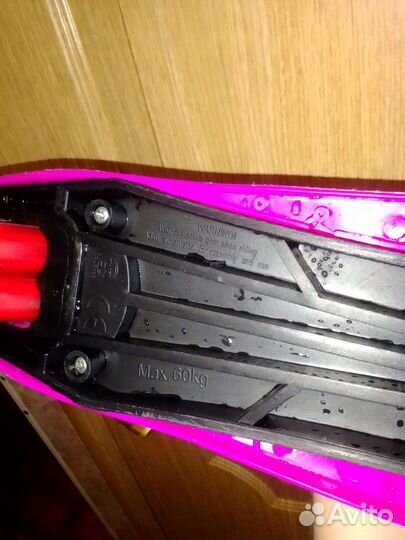 Самокат детский светящиеся колеса (до 60 кг)