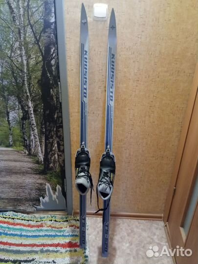 Лыжи беговые детские 160 с ботинками