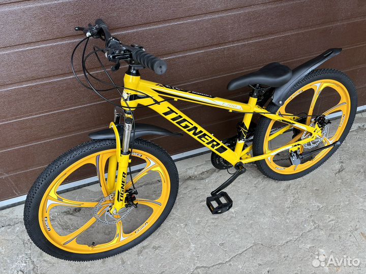 Велосипед подростковый 24 на литых дисках