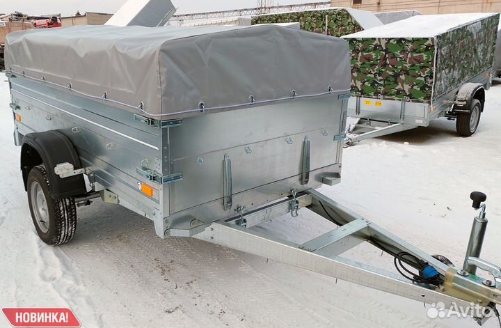 Прицеп с надставным бортом 2.5х1.4