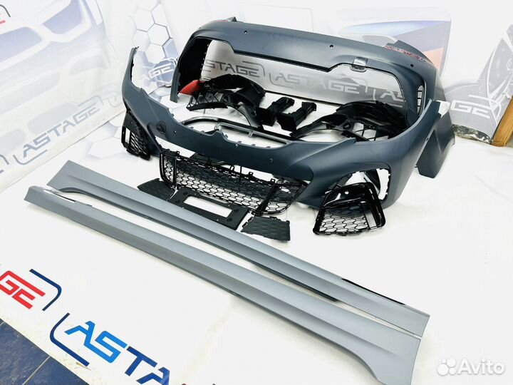 Обвес М пакет для BMW G20 до рест полипропилен