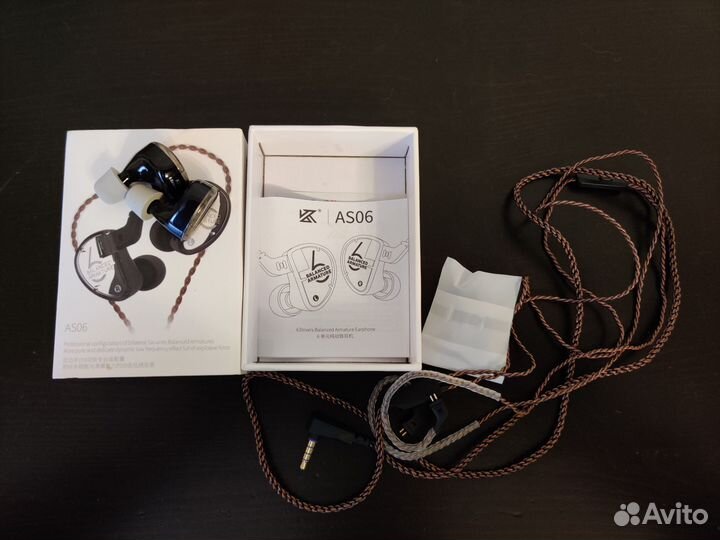 Наушники KZ AS06