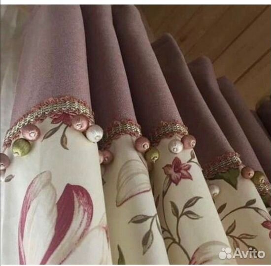 Швейный цех. Пошив штор. Изготовление карнизов