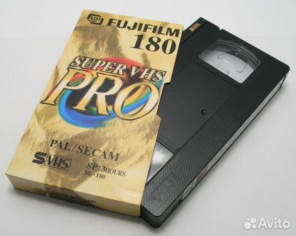 Кассета Super VHS PRO 180 купить в Москве | Электроника | Авито