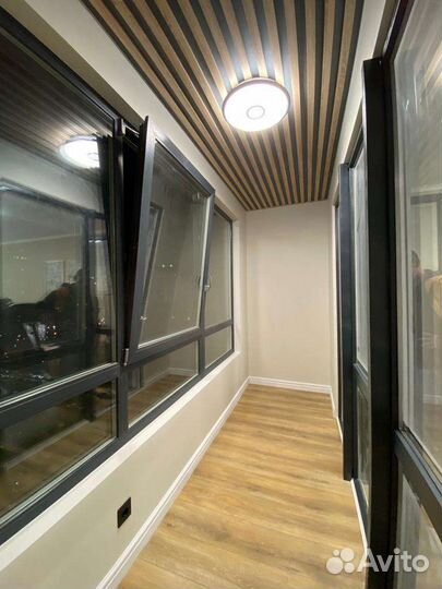 Остекление,утепление и отделка балконов, лоджий