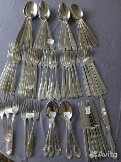 Ложки вилки нержавейка СССР