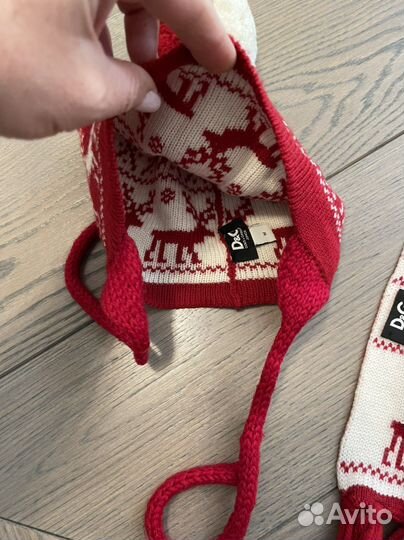 Комплект шапка, шарф