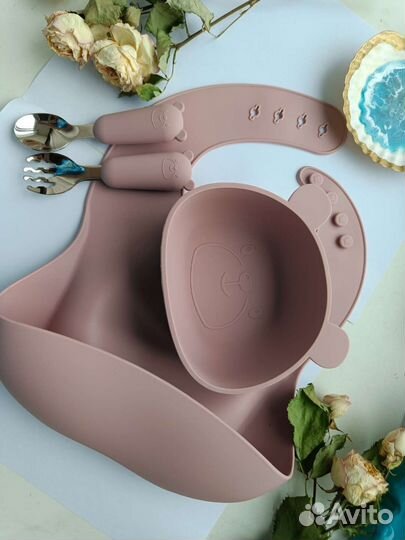 Посуда из пищевого силикона для детей