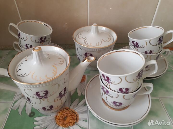 Сервиз чайный советский