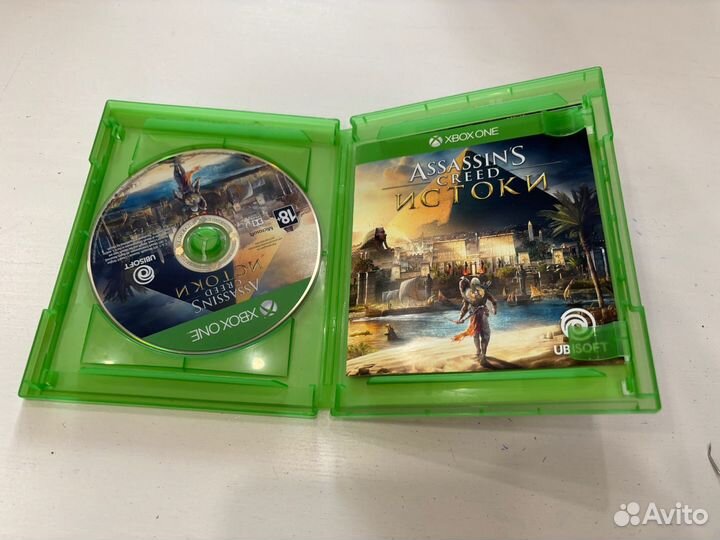 Assassins creed истоки xbox one диск