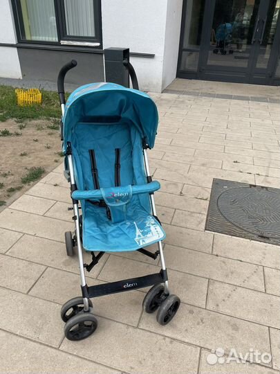 Коляска-трость прогулочная Jetem Paris Lake Blue