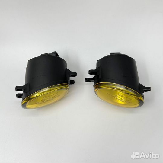 Туманки Toyota / Lexus 4 уха Желтые Комплект D1952