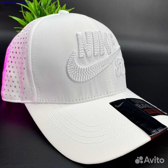 Белая бейсболка Nike (Арт.26947)