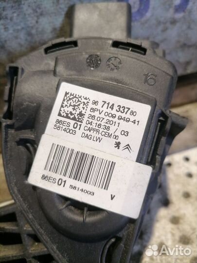 Педаль газа Citroen C3
