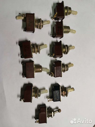 Переключатель, кнопки, тумблер, СССР