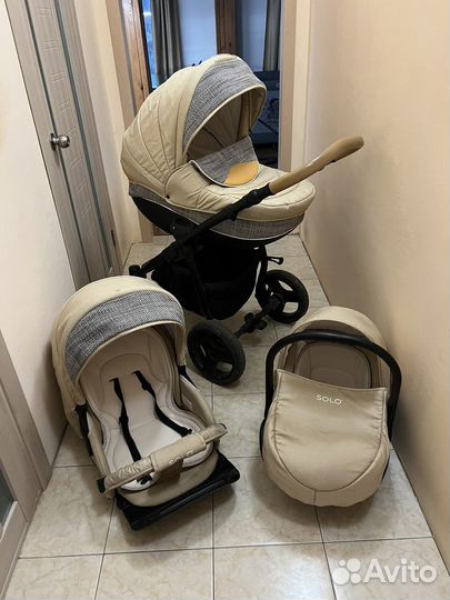 Коляска 3 в 1 rudis solo