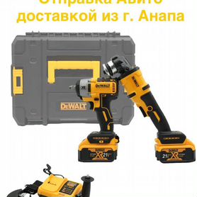 Набор инструментов 2в1 ушм + Гайковерт 21v Dewalt