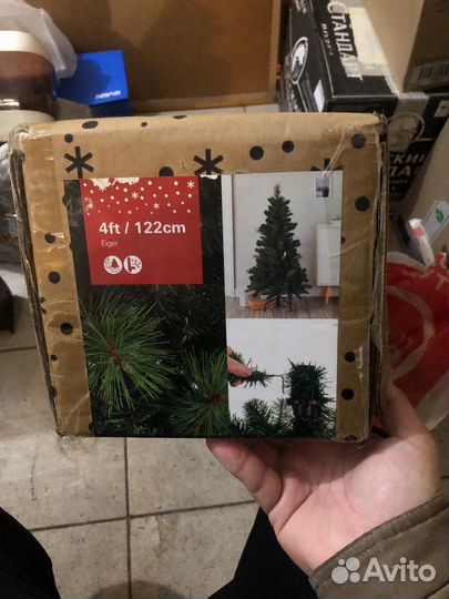 Новогодняя елка с игрушками