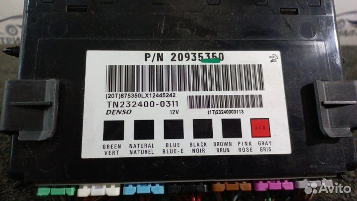 Chevrolet Captiva Блок