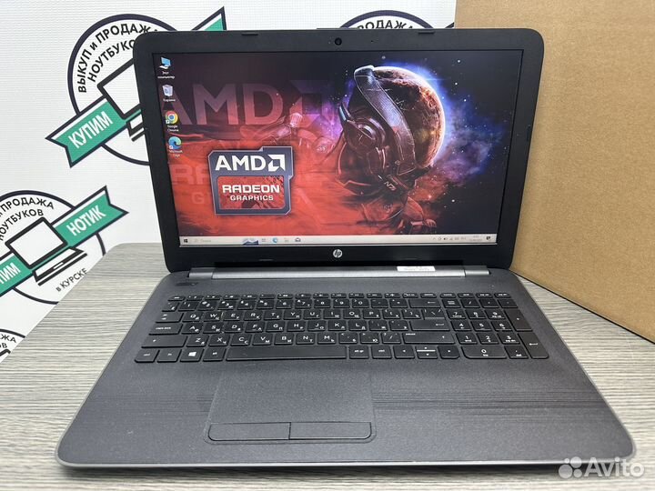 Тонкий красивый HP идеал 4 ядра AMD A6 6Gb SSD 128