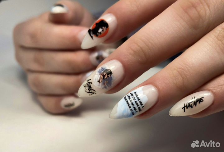 Маникюр гель лак