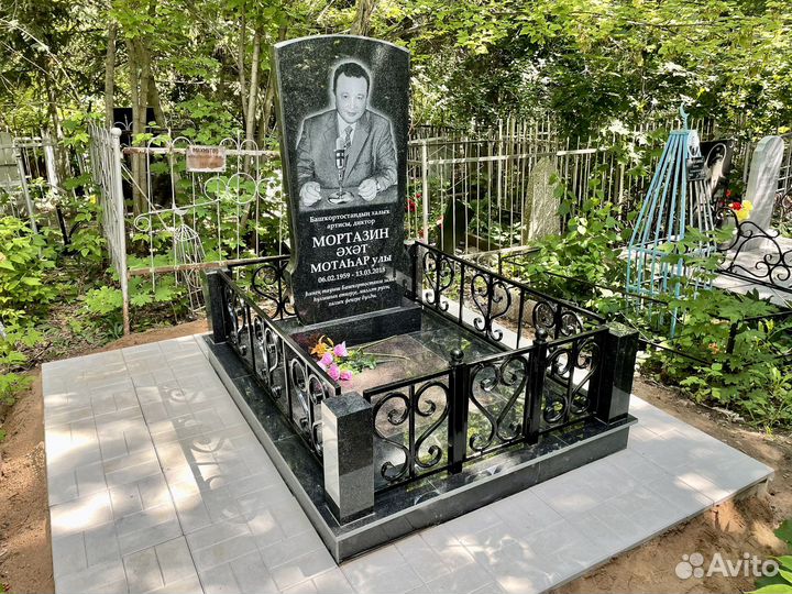 Памятники Уфа. Гранит, Мрамор. Облагораживание