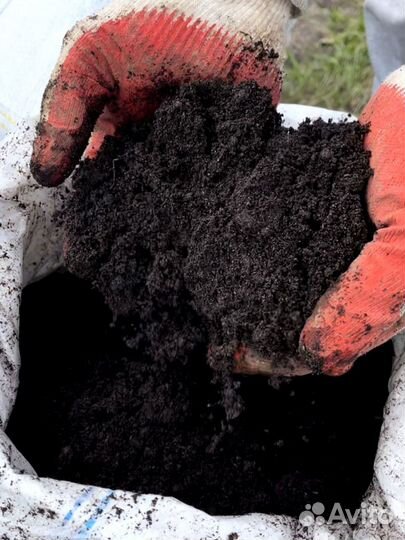 Для растений, огорода, земля в мешках