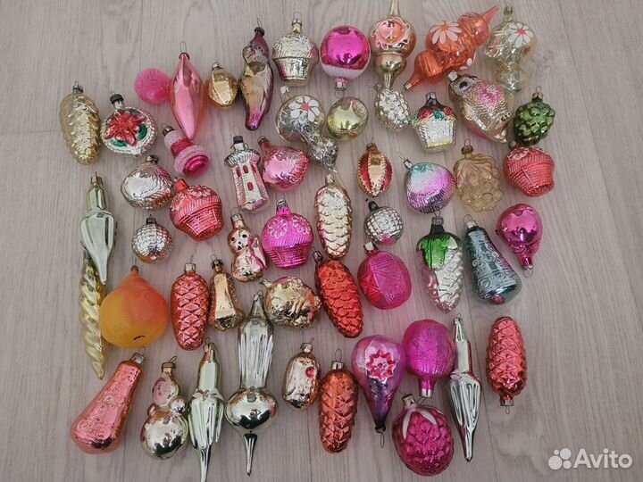 Елочные игрушки СССР