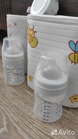 Антиколиковая бутылочка и термоконтейнер