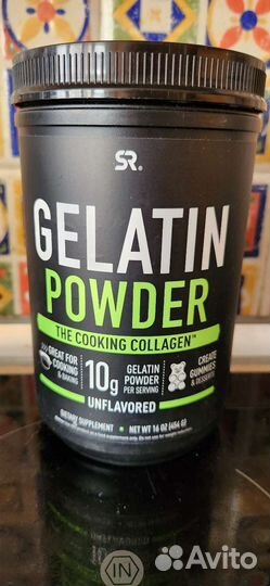 Sports research говяжий желатин коллагеновый