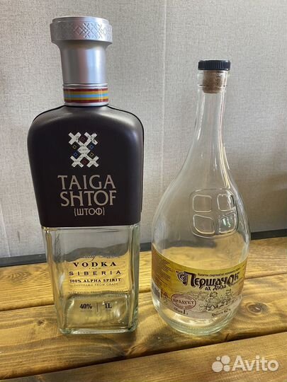 Бутылки из под виски