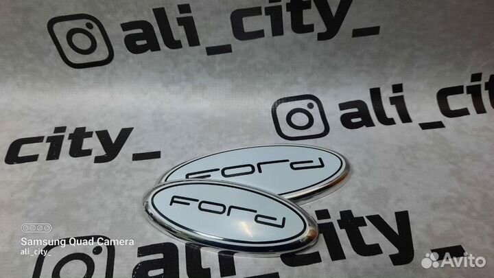 Знаки Ford белые форд 3 до рестайлинг