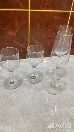 Бокалы стаканы