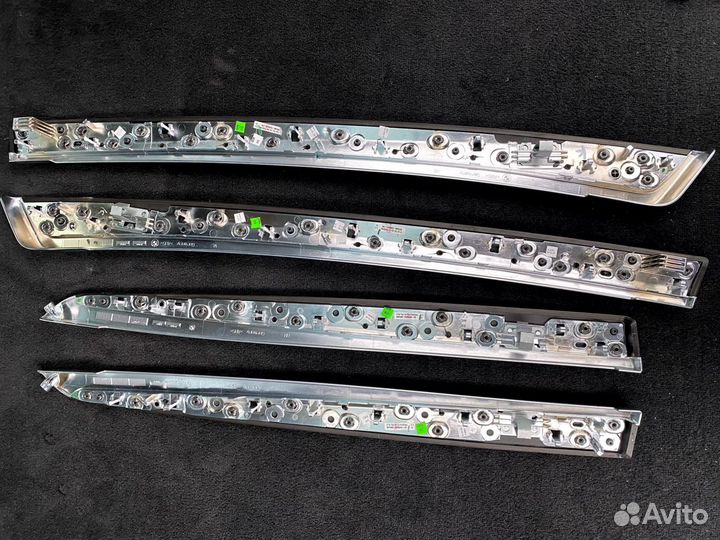 Декоративные накладки дверей BMW 5 f10 / f11