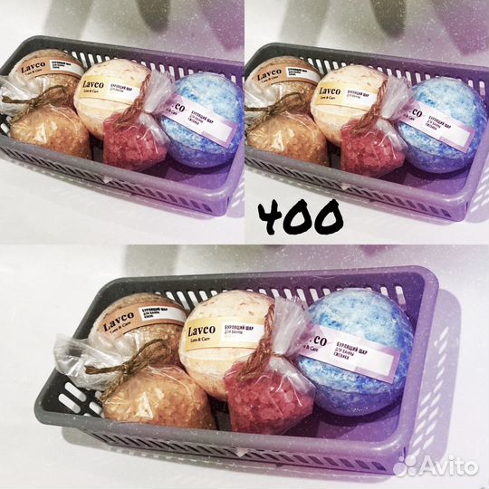 Подарочные наборы для ванн