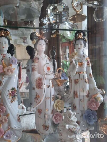 Фарфоровые статуэтки италия