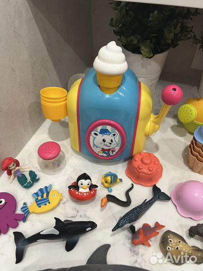 Пакет игрушек для ванны