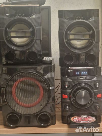 Музыкальный центр LG DM 5660K xboom karaoke