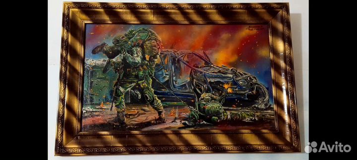 Картина маслом на холсте