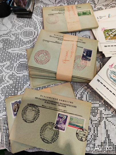 Почтовые конверты СССР 50-80е годы