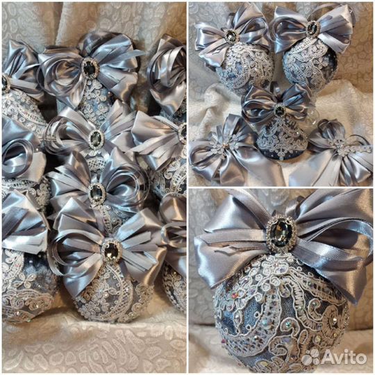 Новогодние игрушки ручной работы