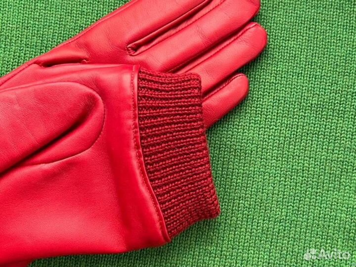 Мужские кожаные перчатки