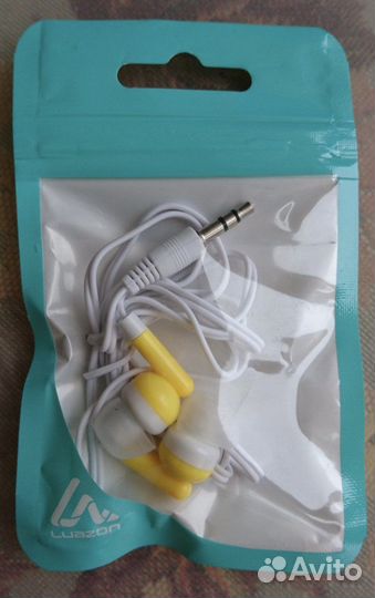 Наушники проводные вакуумные