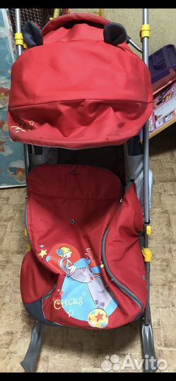 Детские санки коляска ника