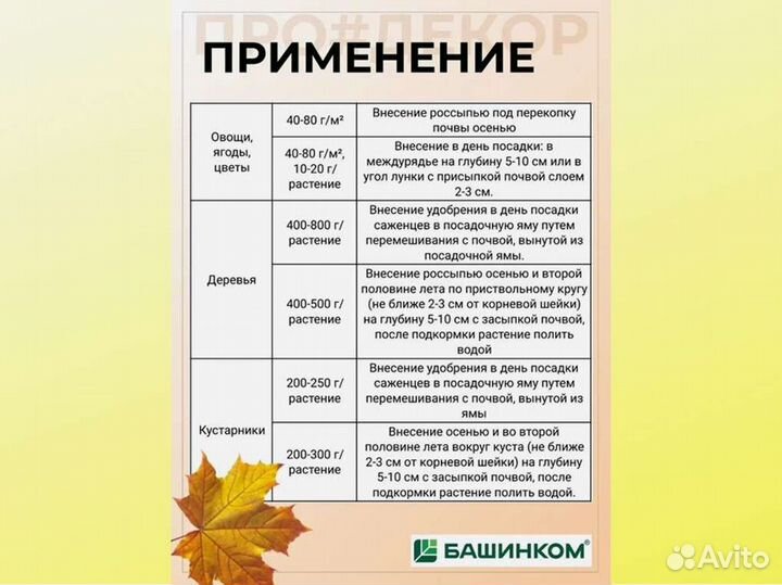 Пробиогранулы pgpr Осенние