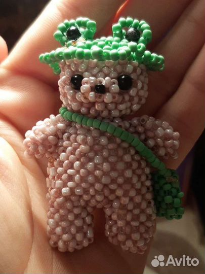 Игрушки из бисера