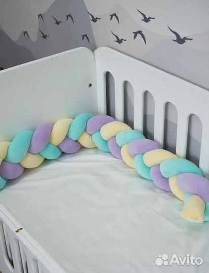 Бортик косичка