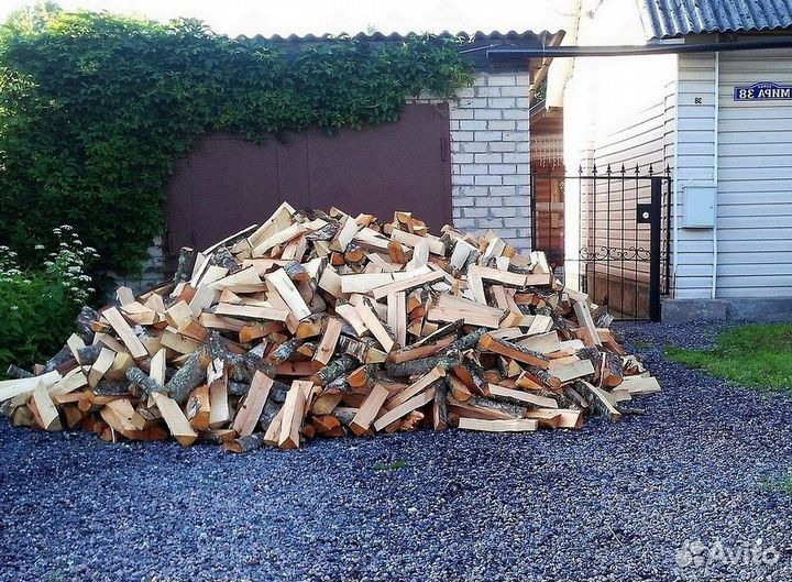 Дрова колотые